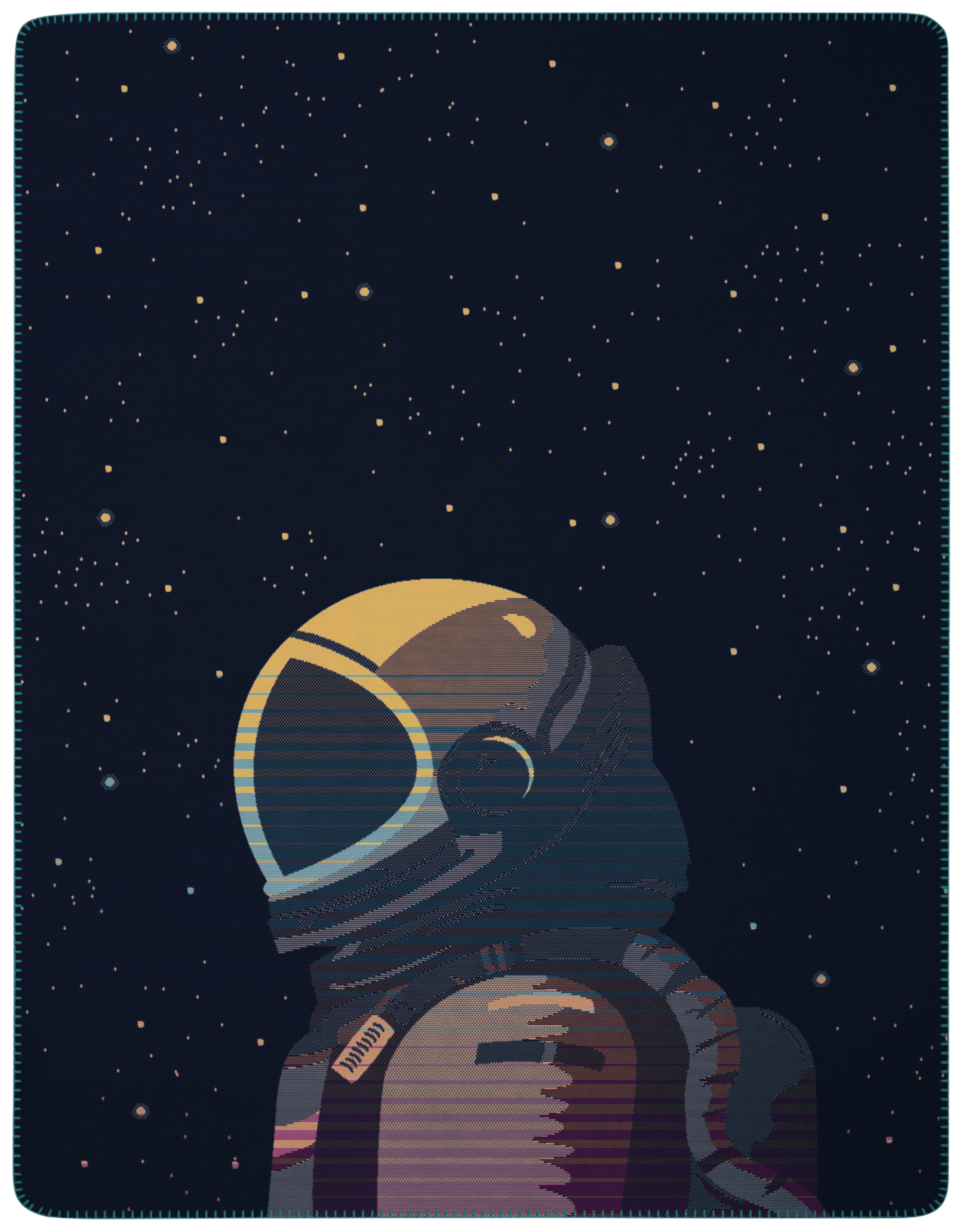 Wohndecke Astronaut Freisteller glatt