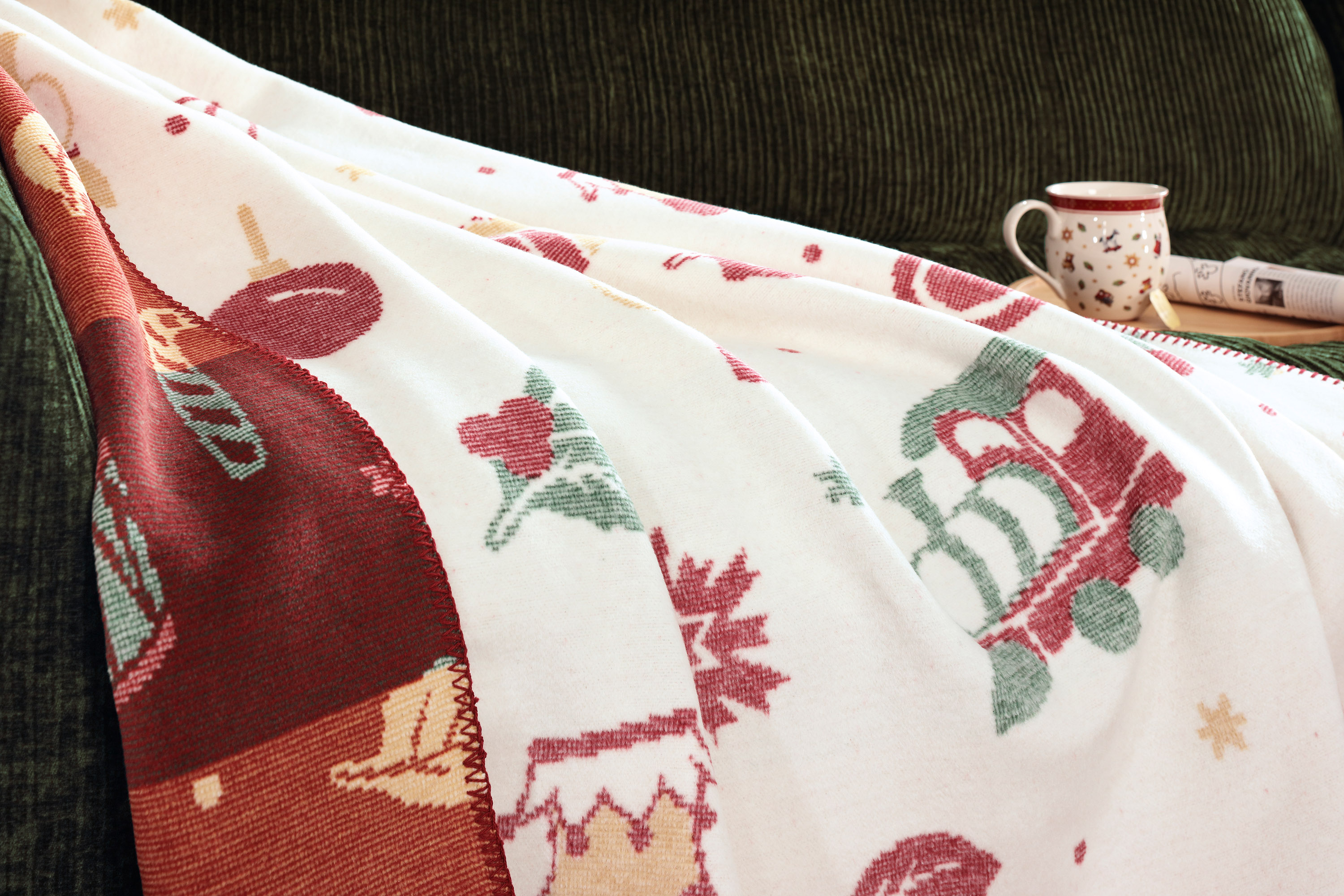Kuscheldecke Villeroy & Boch Toy's Delight Milieubild Nahaufnahme