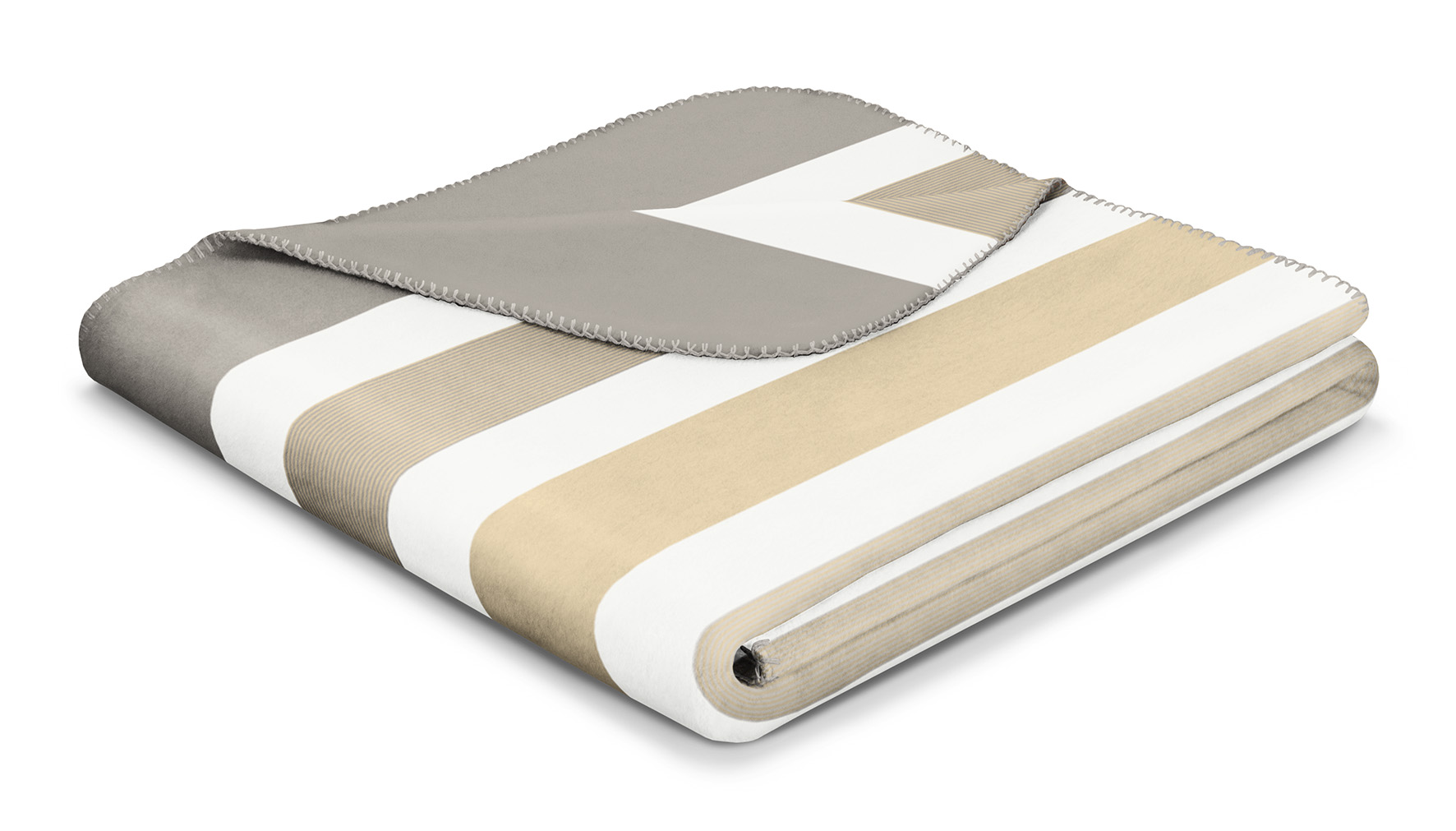 Wohn- und Kuscheldecke "Horizon Nature" Wohndecke Horizon powder Päckchenbild
