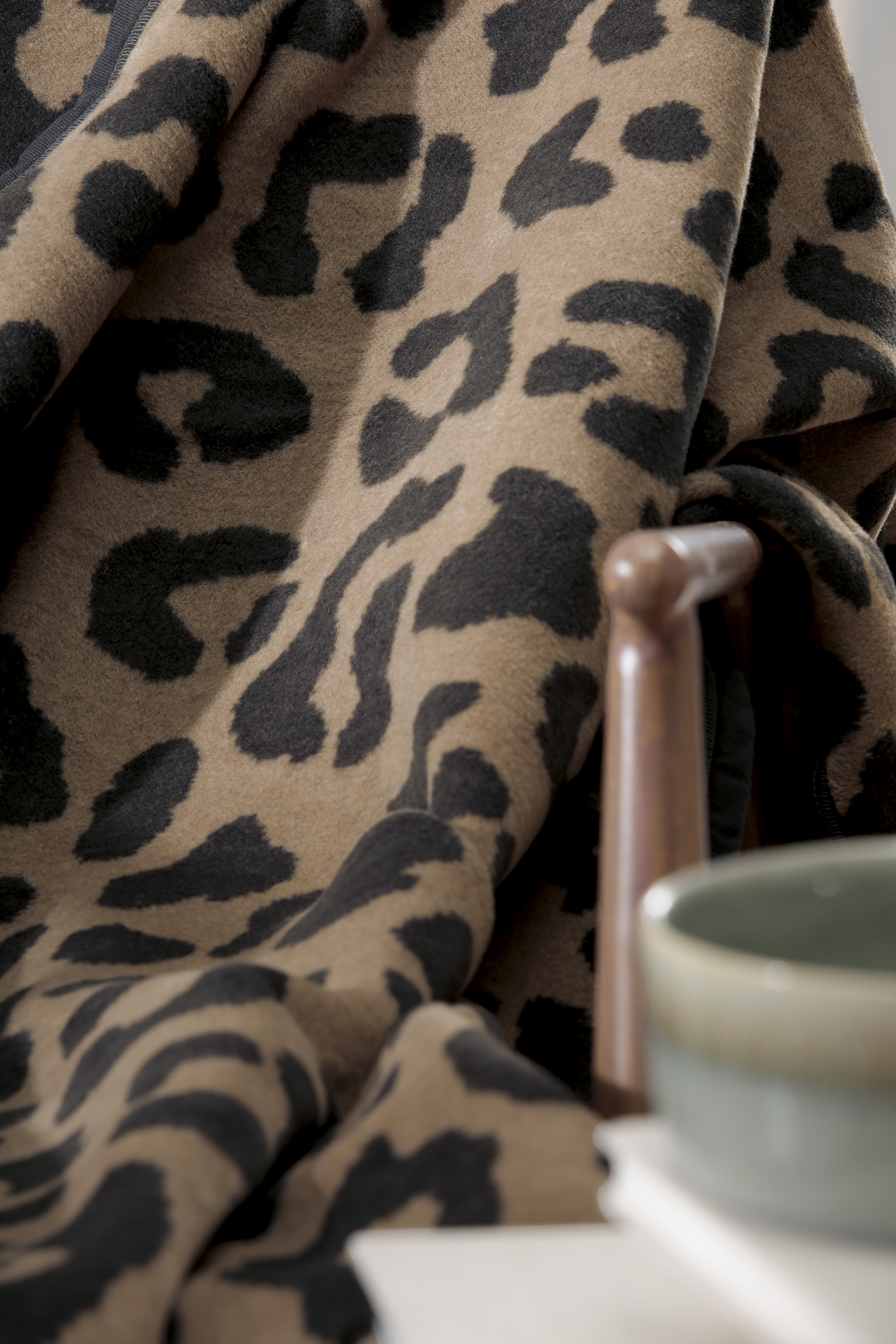 Wohndecke Leo Soft Milieubild Nahaufnahme