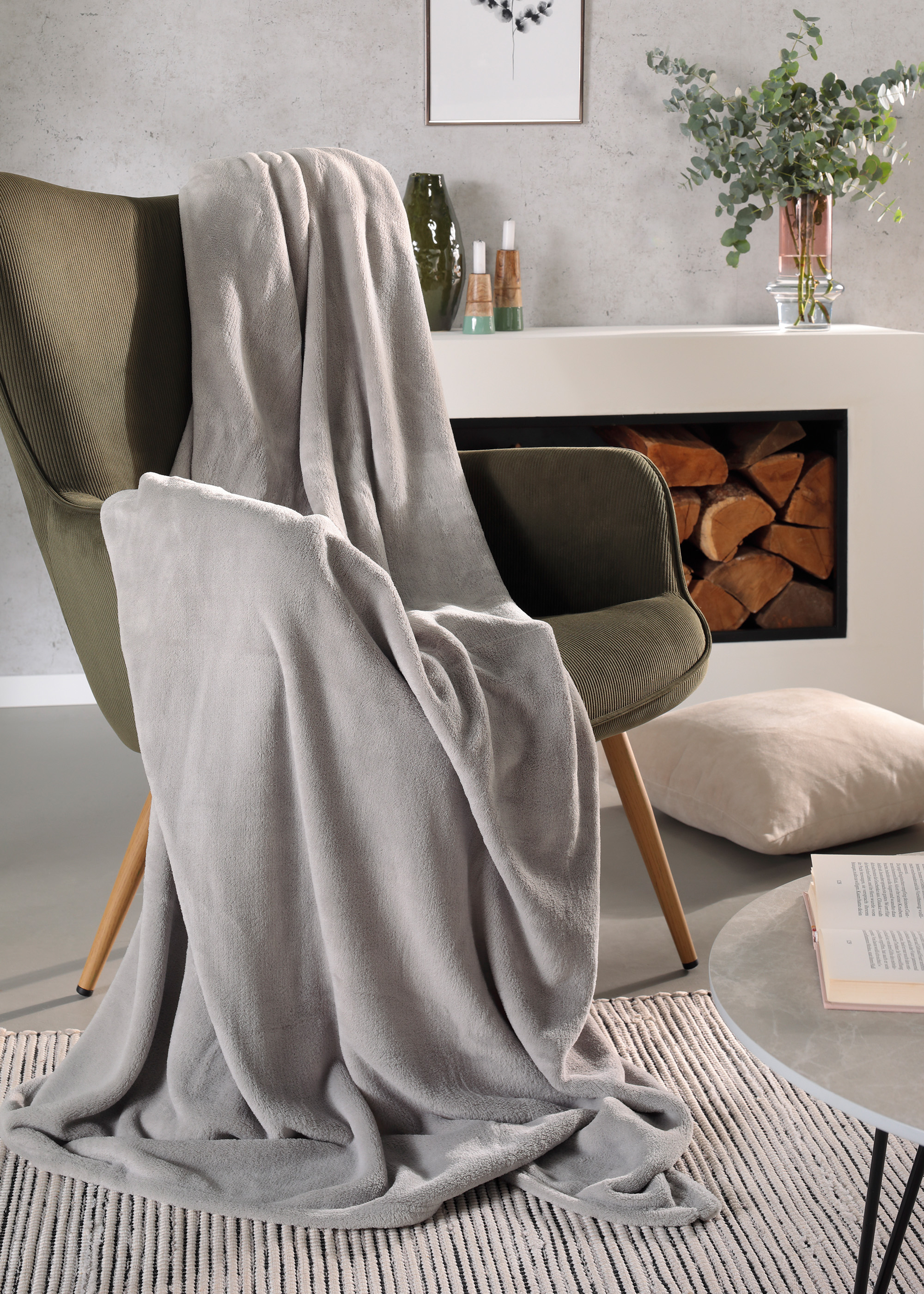 Leichte Fleecedecke Aus Mikrofaser – Superweich, Für Couch & Bett, Ganzjährig Nutzbar, Rosa
