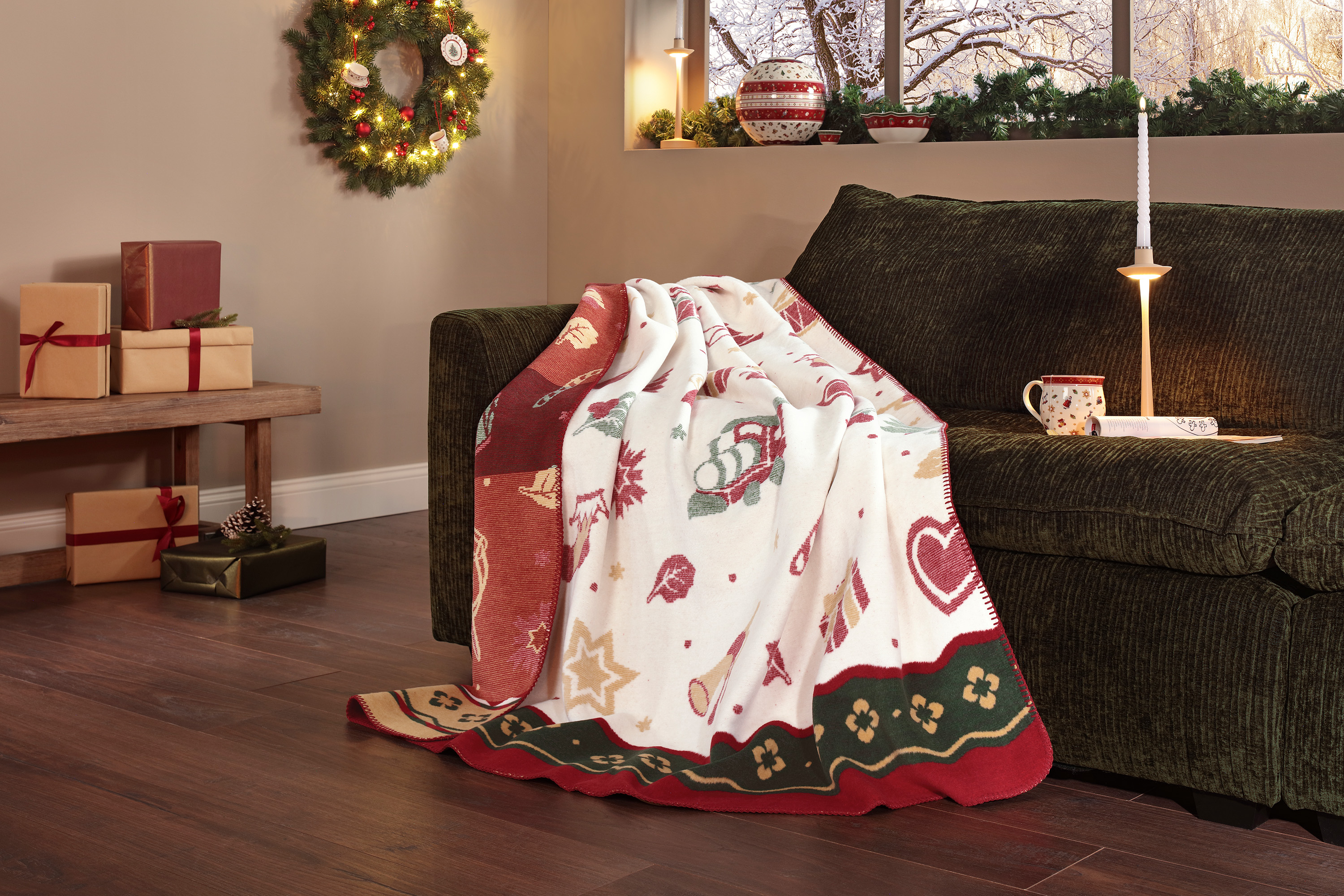 Kuscheldecke Villeroy & Boch Toy's Delight Milieubild Querformat