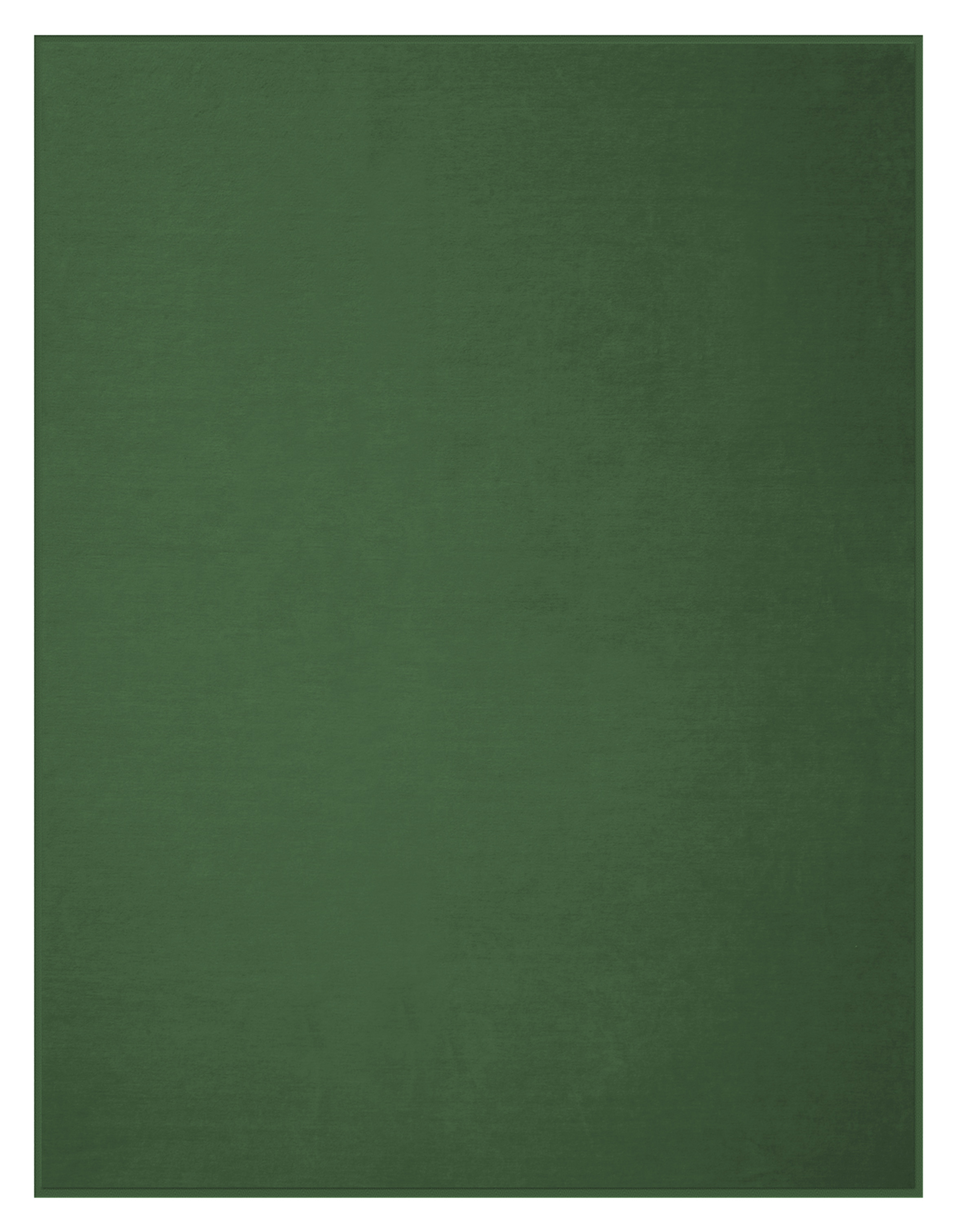 Wohn- und Kuscheldecke "Pure Cotton" Hochwertige Wohndecke aus 100% Baumwolle in 150x200 cm in Dunkelgrün - Freisteller