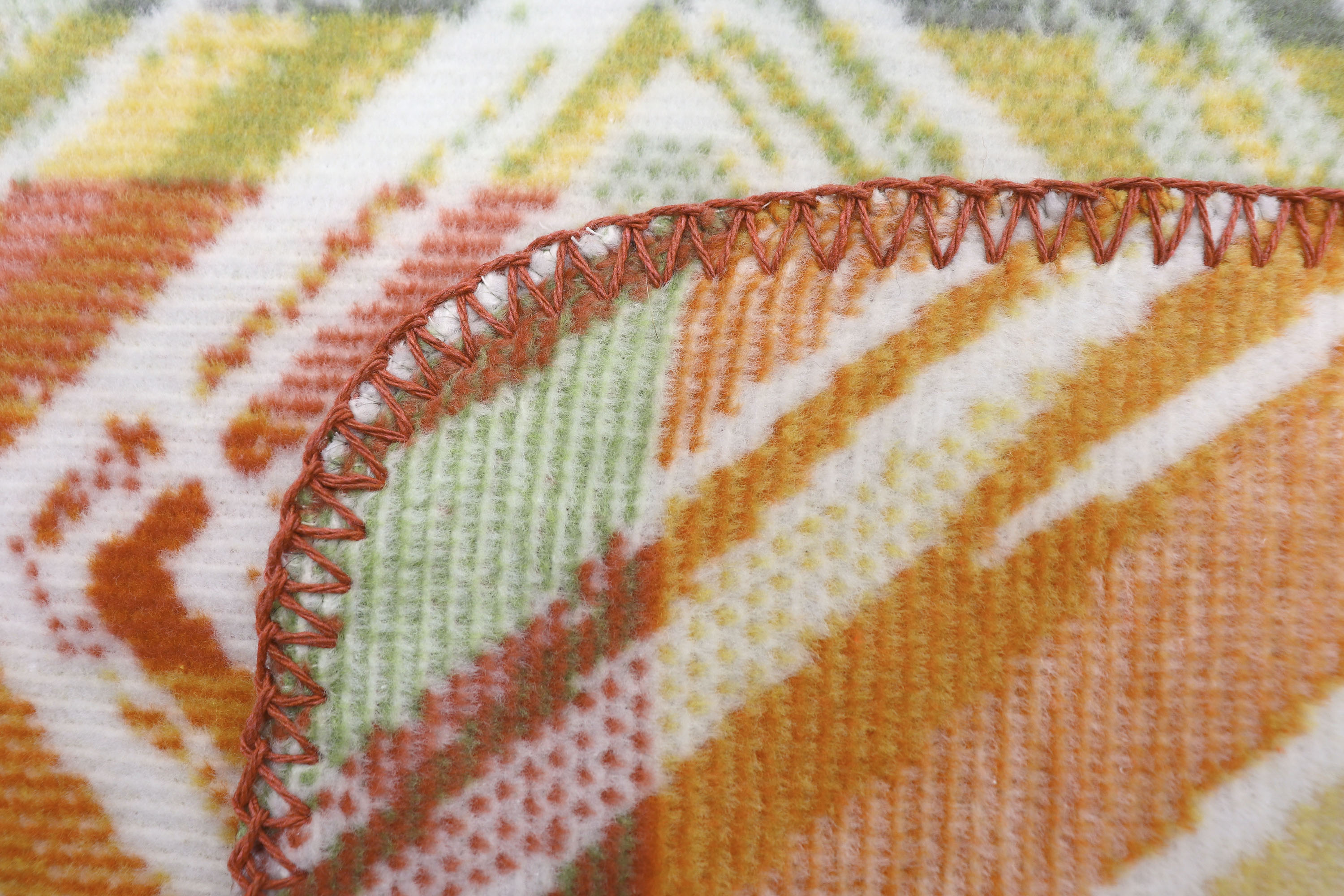 Wohndecke Sunset Diamonds Nahaufnahme Einfassung