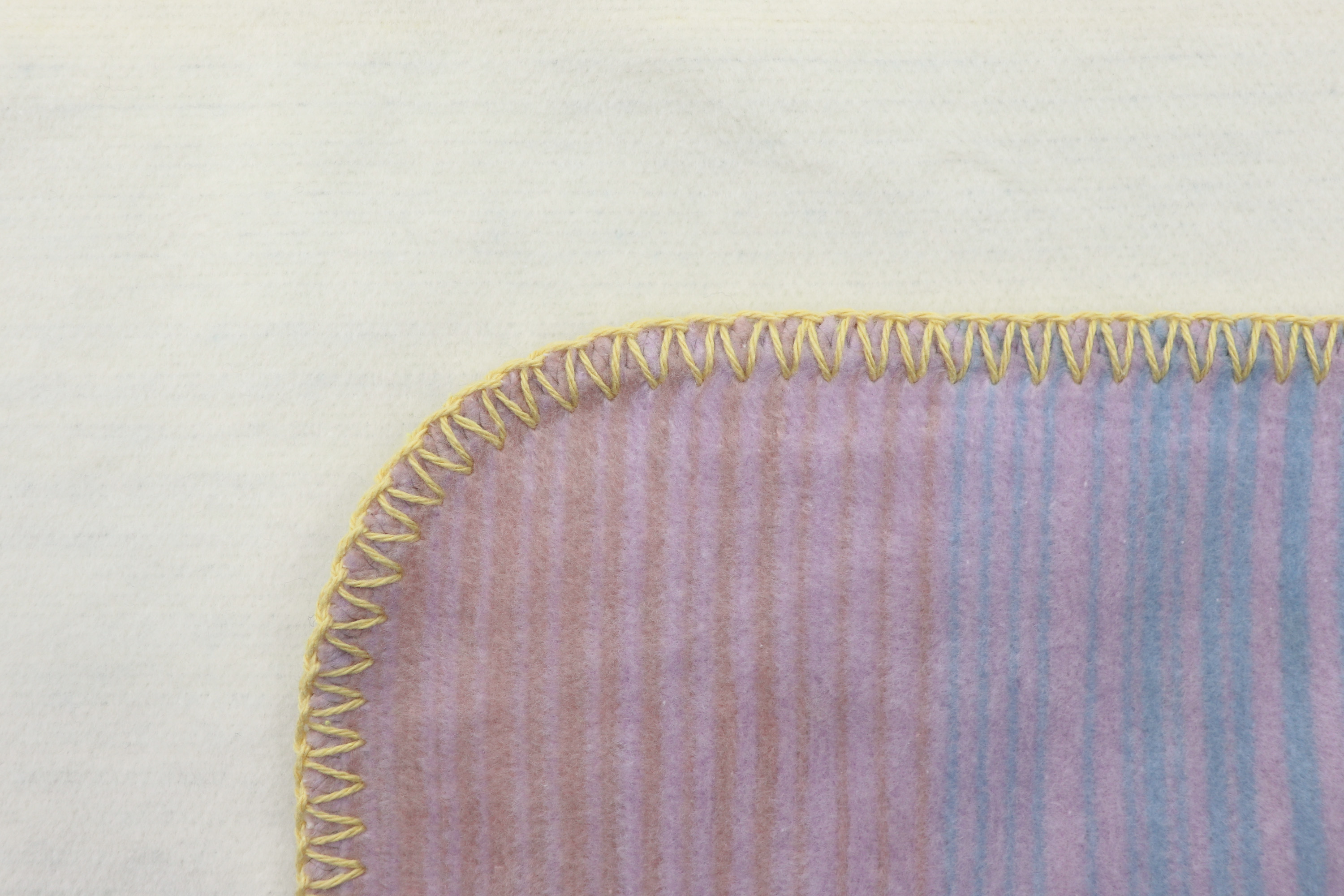 Meilenstein Babydecke "Milestone" Babydecke Milestone Nahaufnahme Einfassung