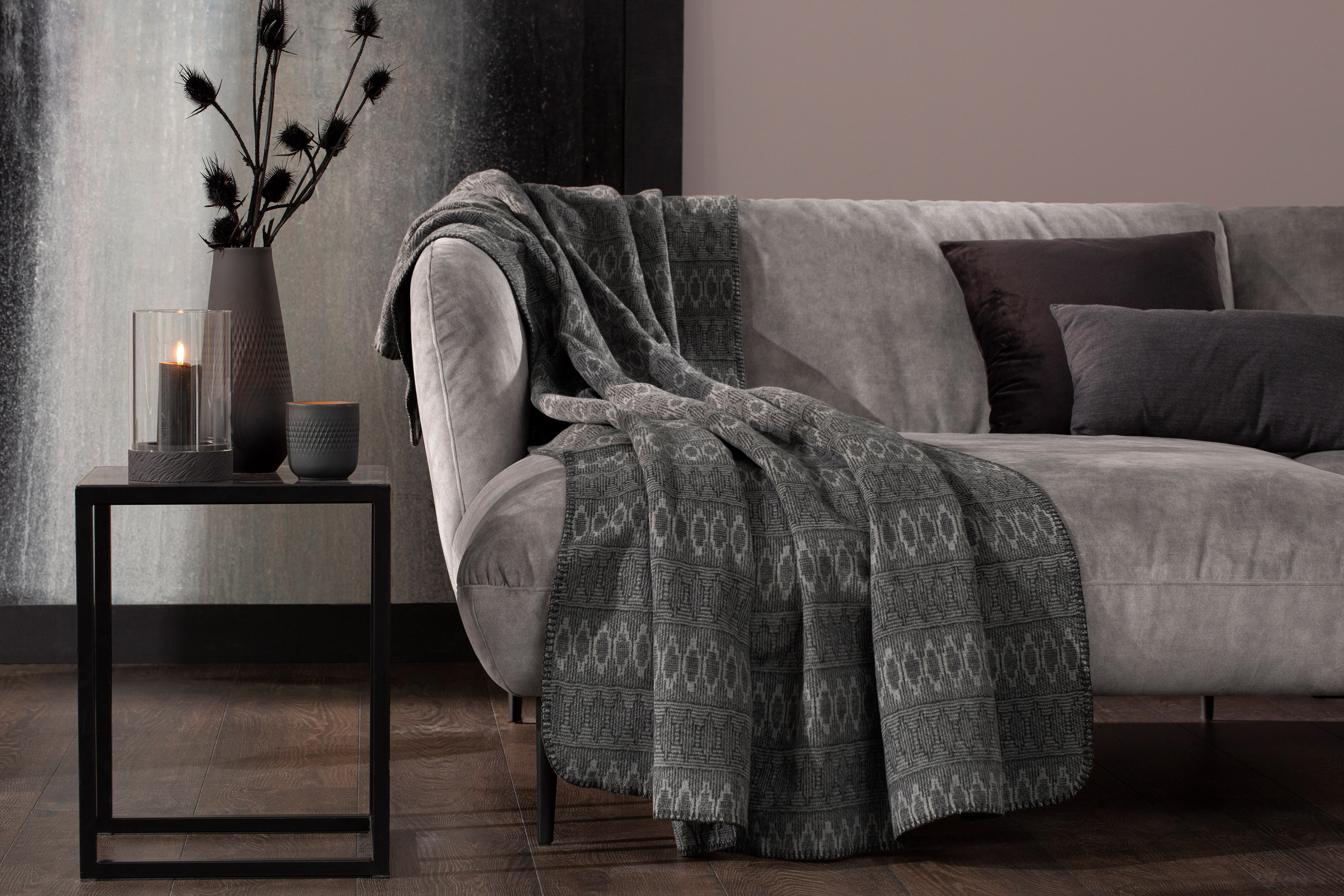 Villeroy & Boch Wohndecke Malindi graphite Milleuaufnahme Querformat
