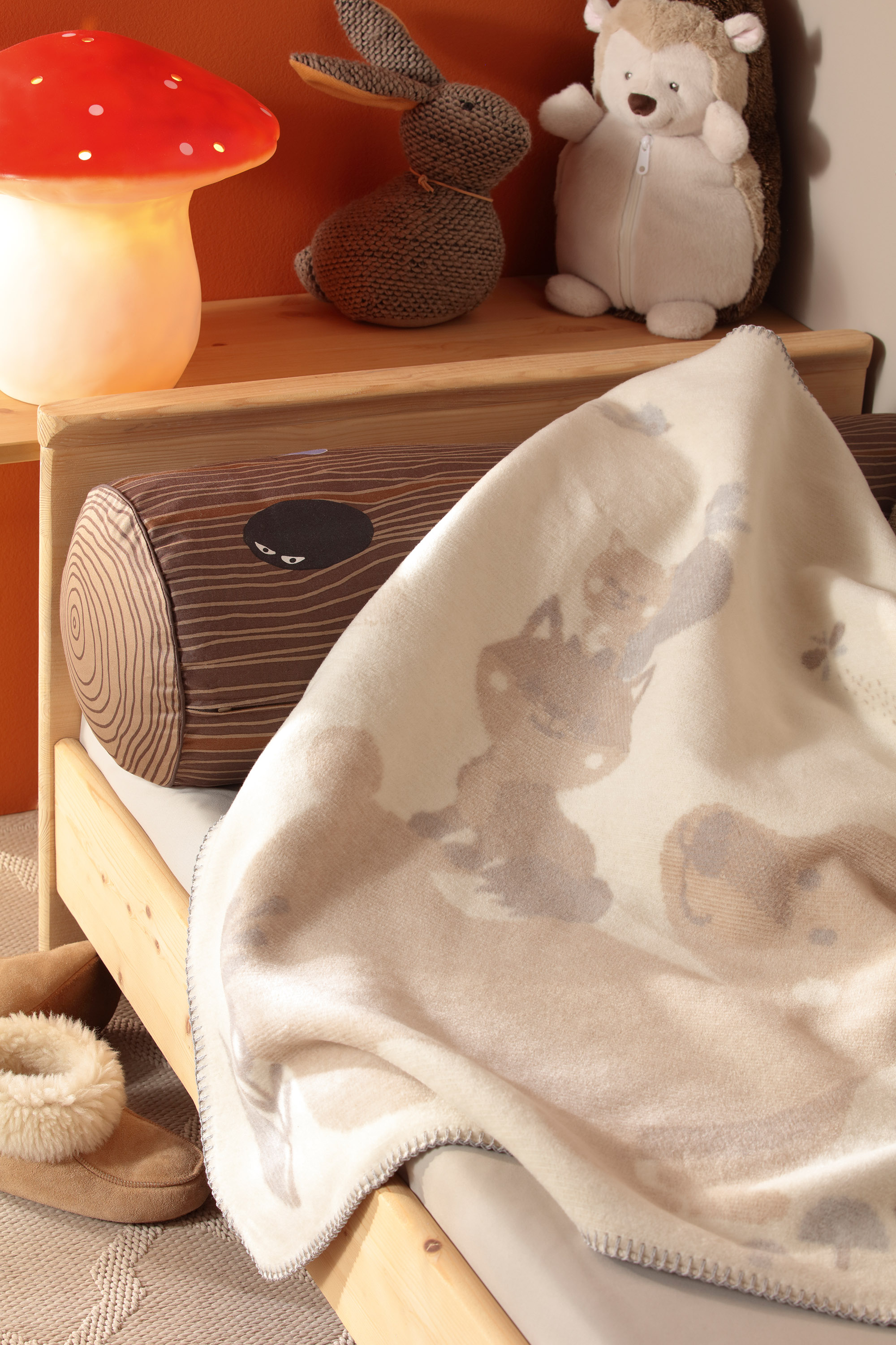 Babydecke "Foxy & Friends" Babydecke Foxy & Friends Milieuaufnahme