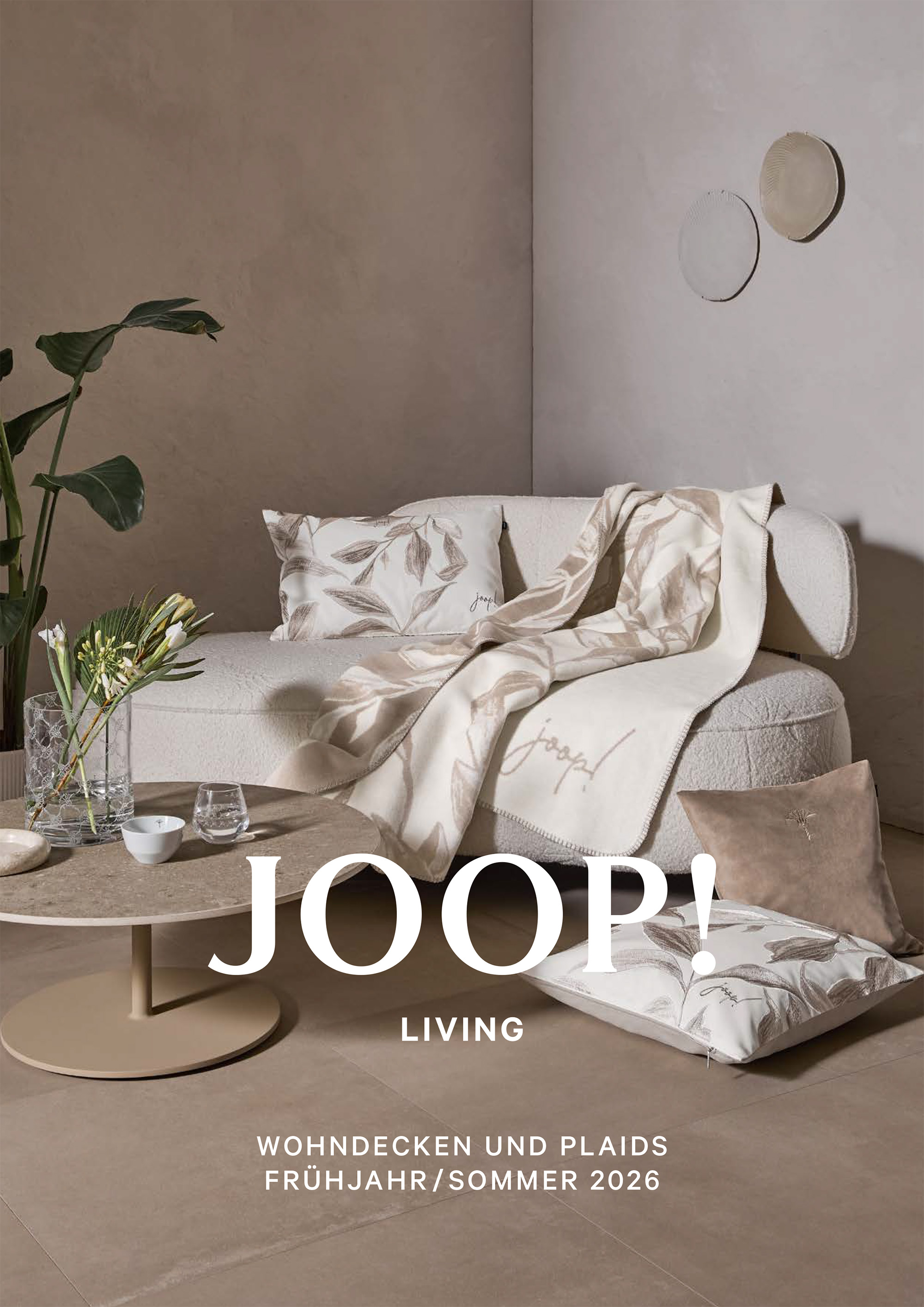 Titelbild Joop Katalog Frühjahr-Sommer 2026