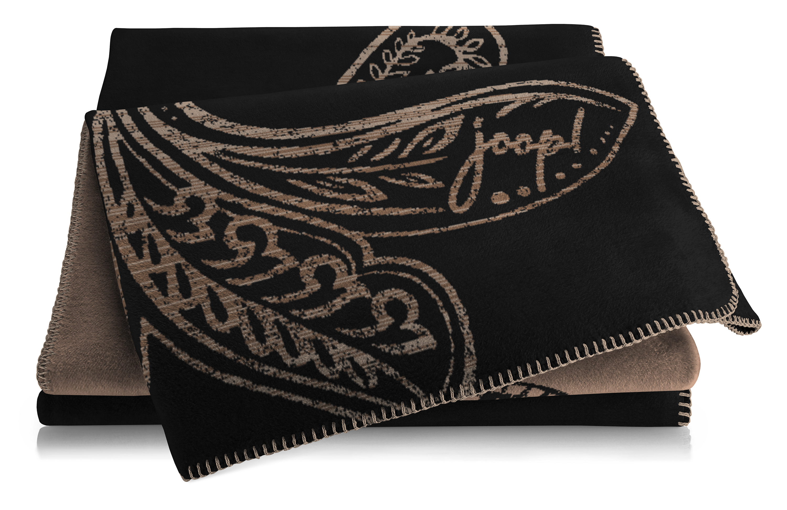 Joop! Wohndecke Paisley schwarz Päckchenbild