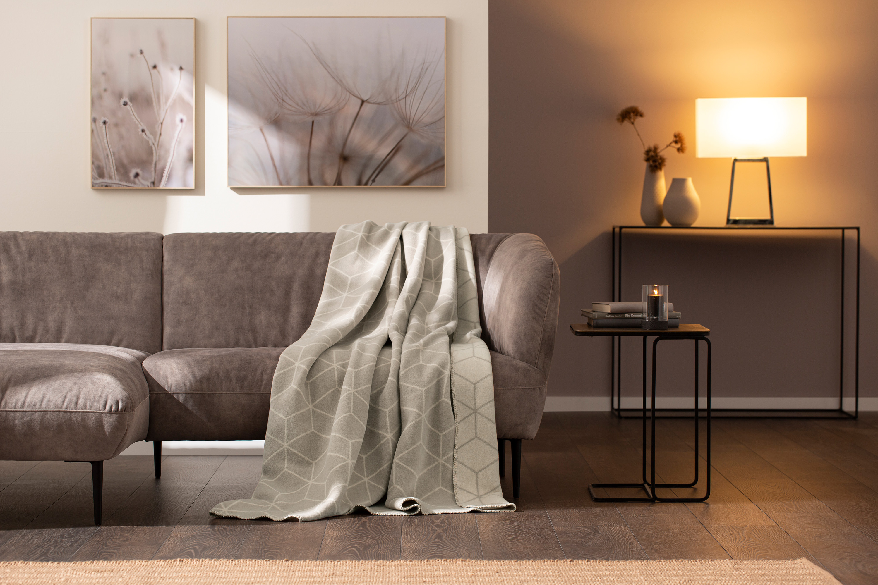 Villeroy & Boch Wohndecke Carre French Linen Milieubild Querformat