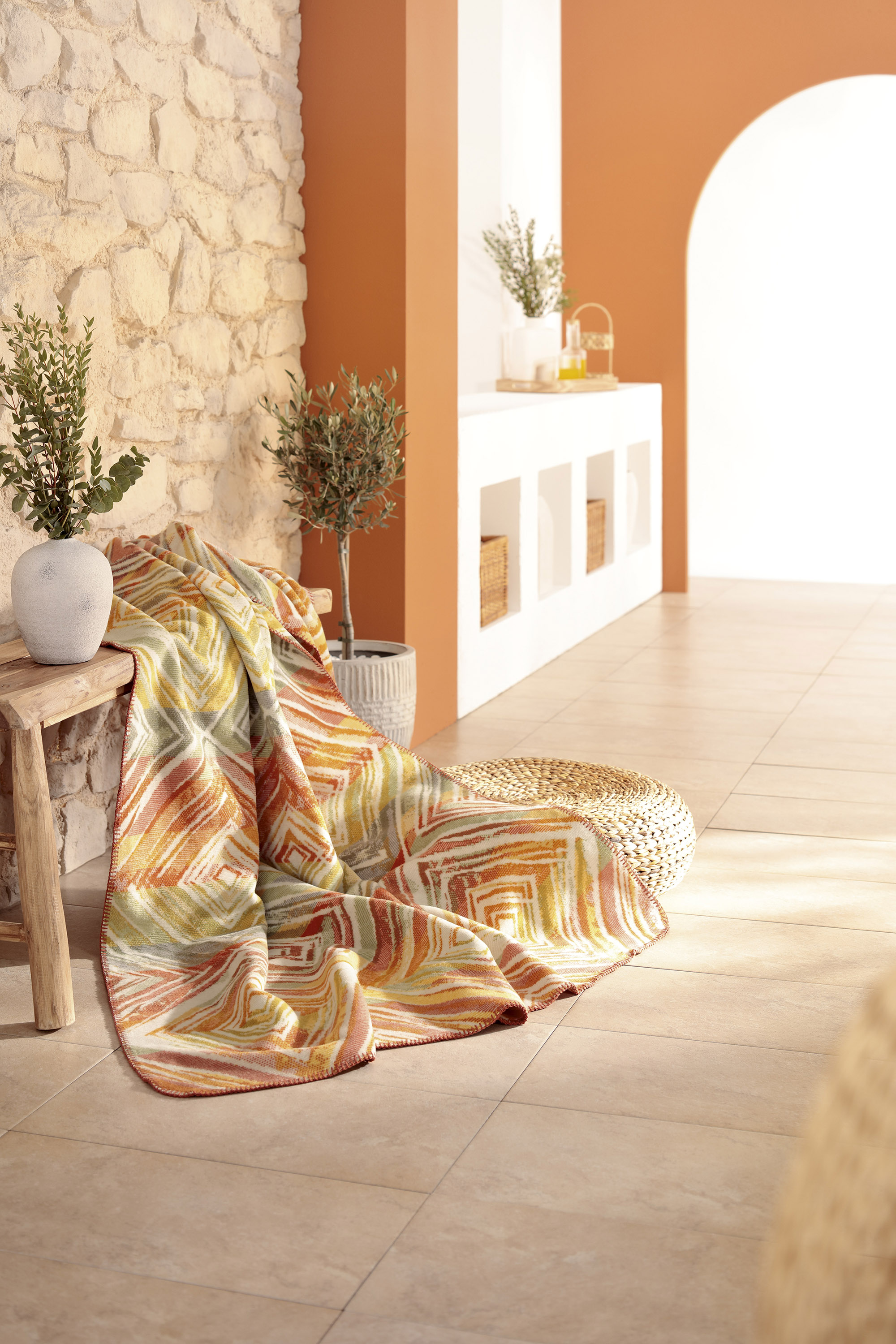 Wohndecke Sunset Diamonds Milieubild