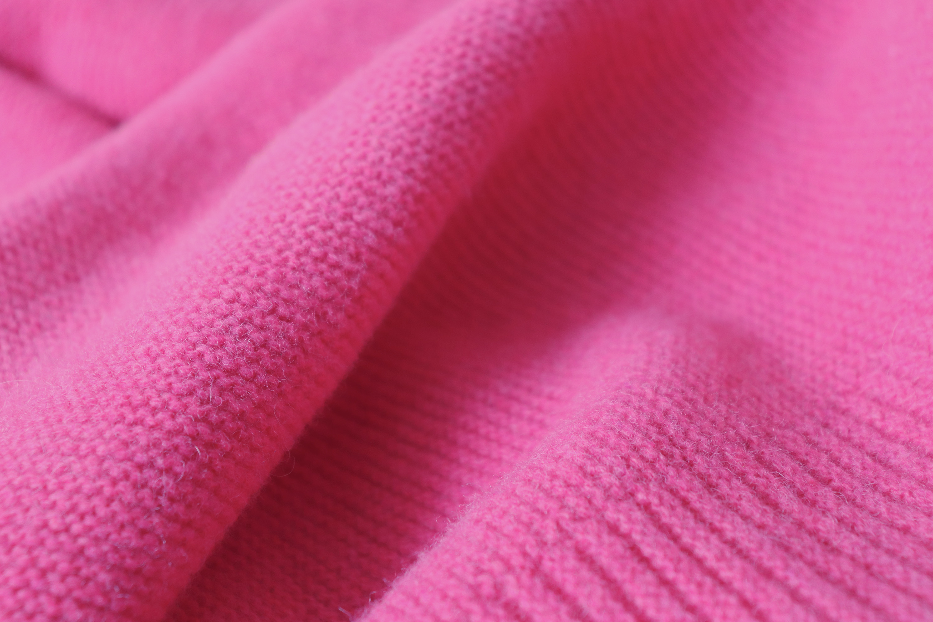 Babydecke Wool Knit pink Nahaufnahme Oberfläche