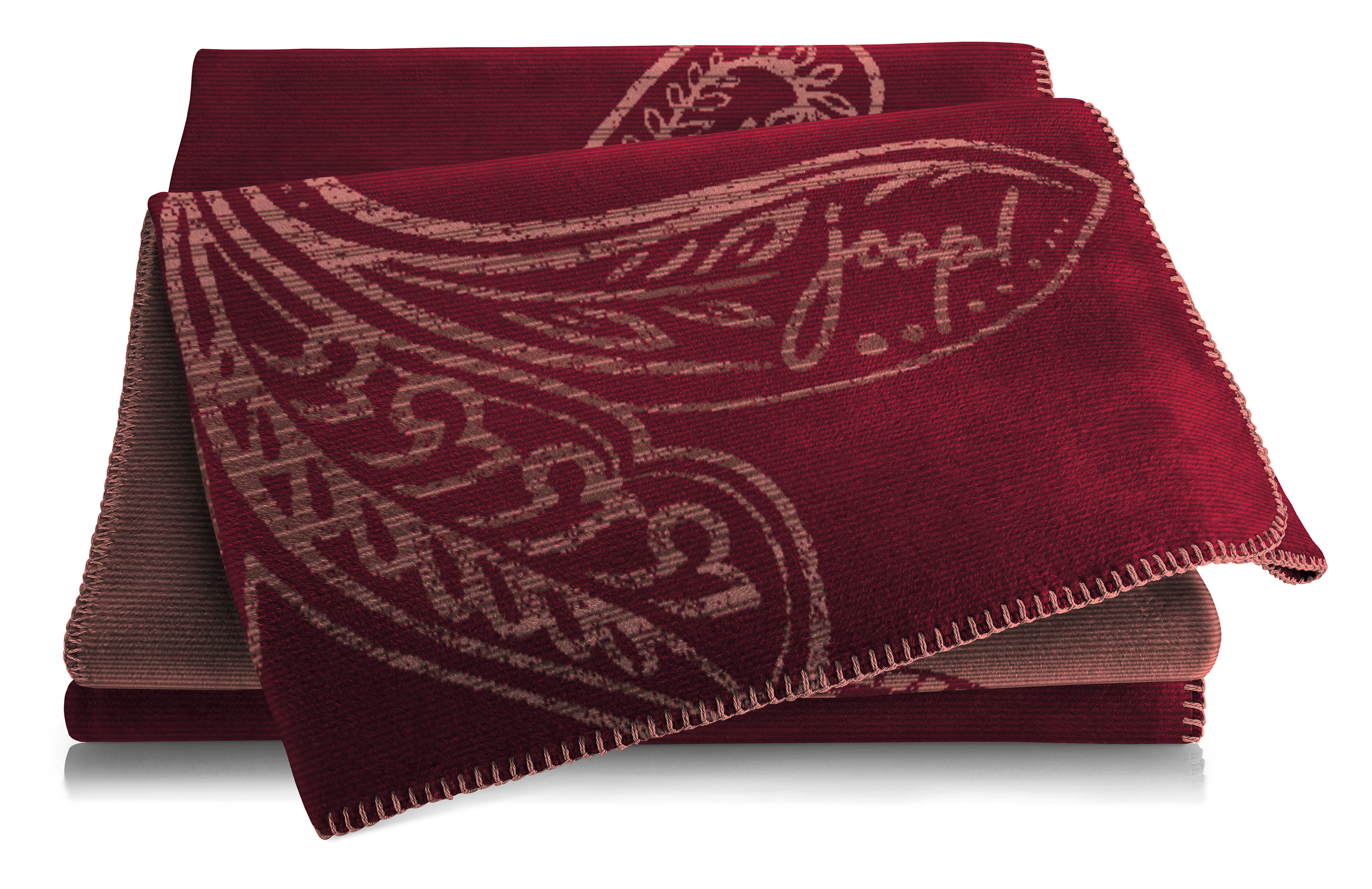 Joop! Wohndecke Paisley rouge Päckchenbild