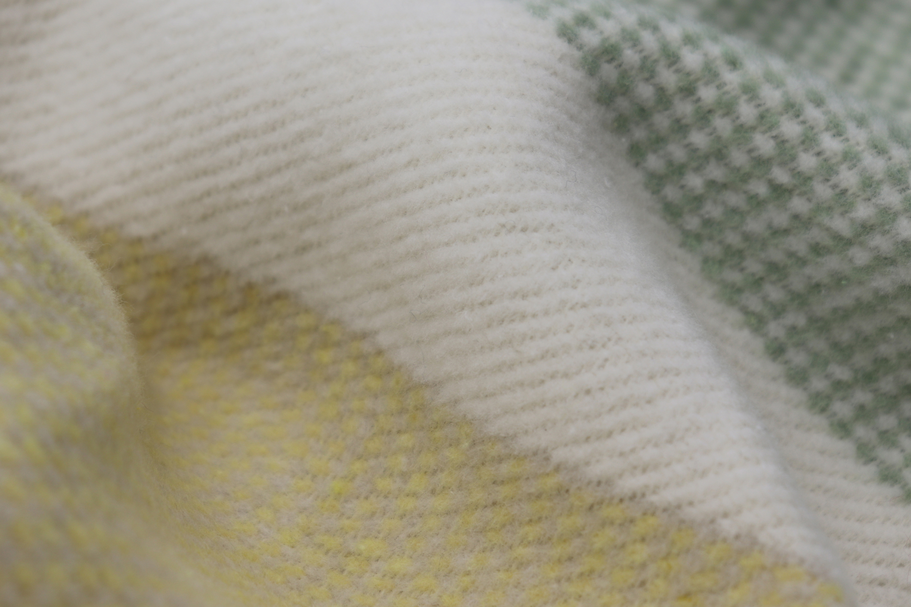 Baumwolldecke Stripe Delight Nahaufnahme Flor