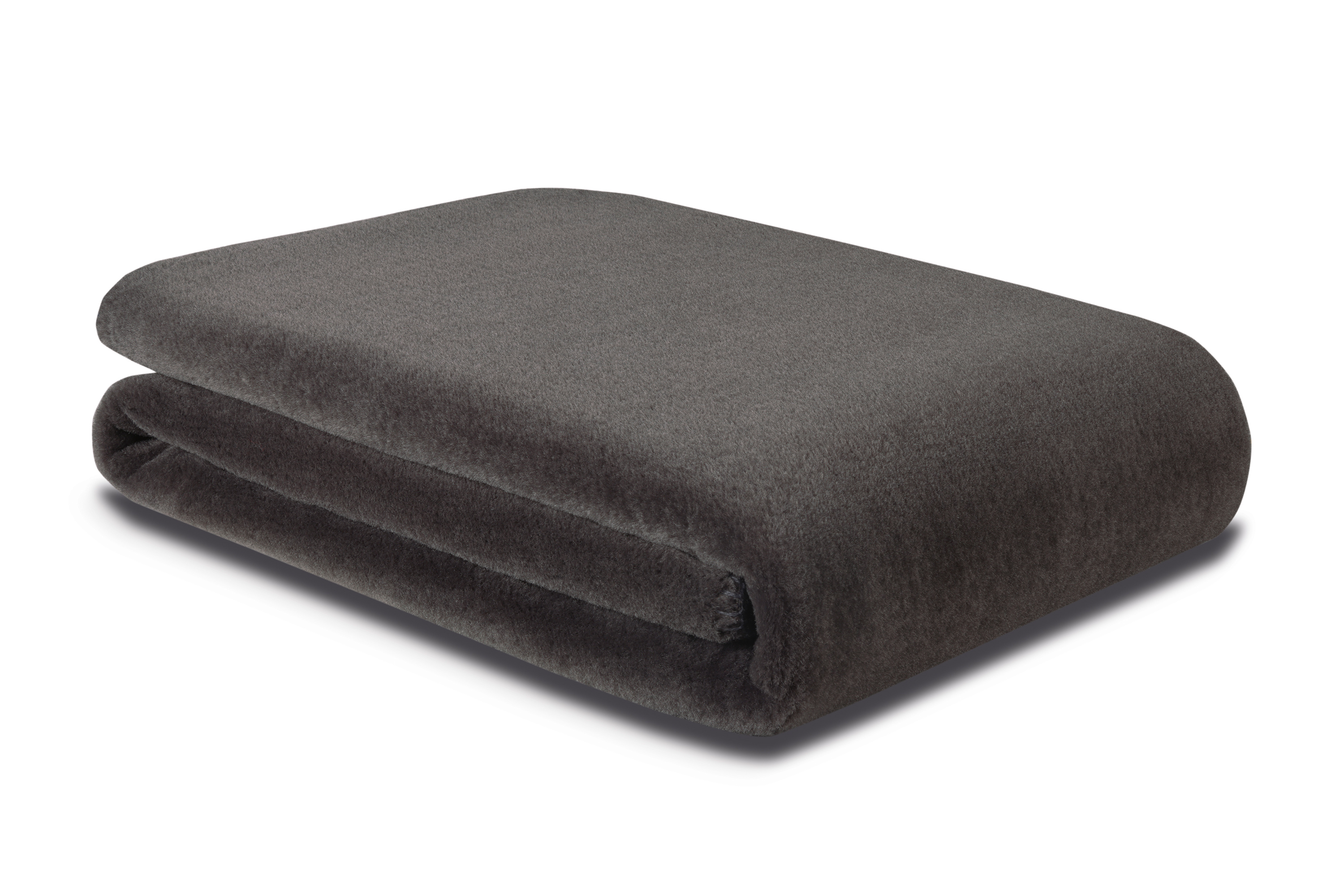 Wohndecke Wool Feel grey Päckchenbild