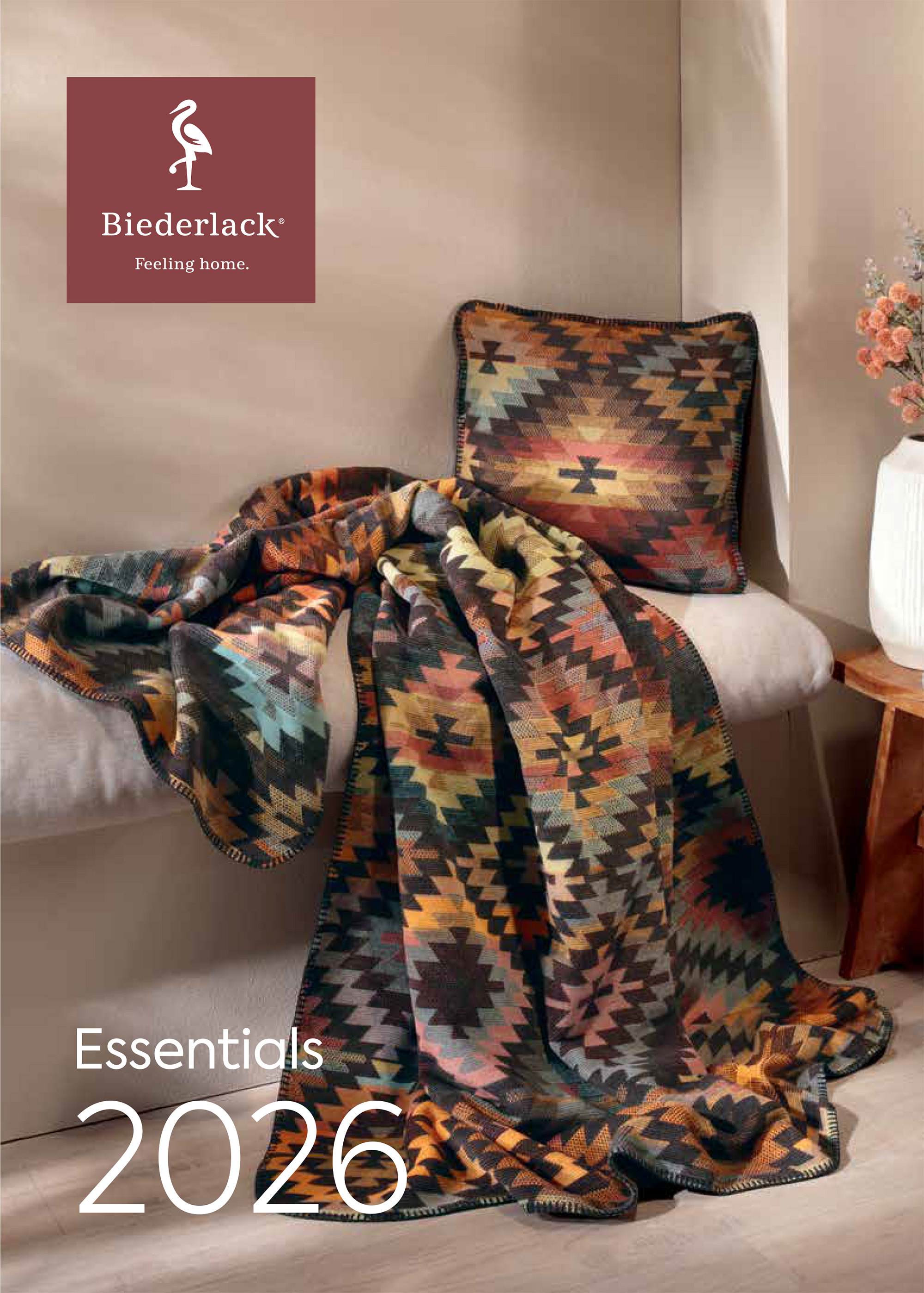 Titelbild Katalog Biederlack Essentials 2026
