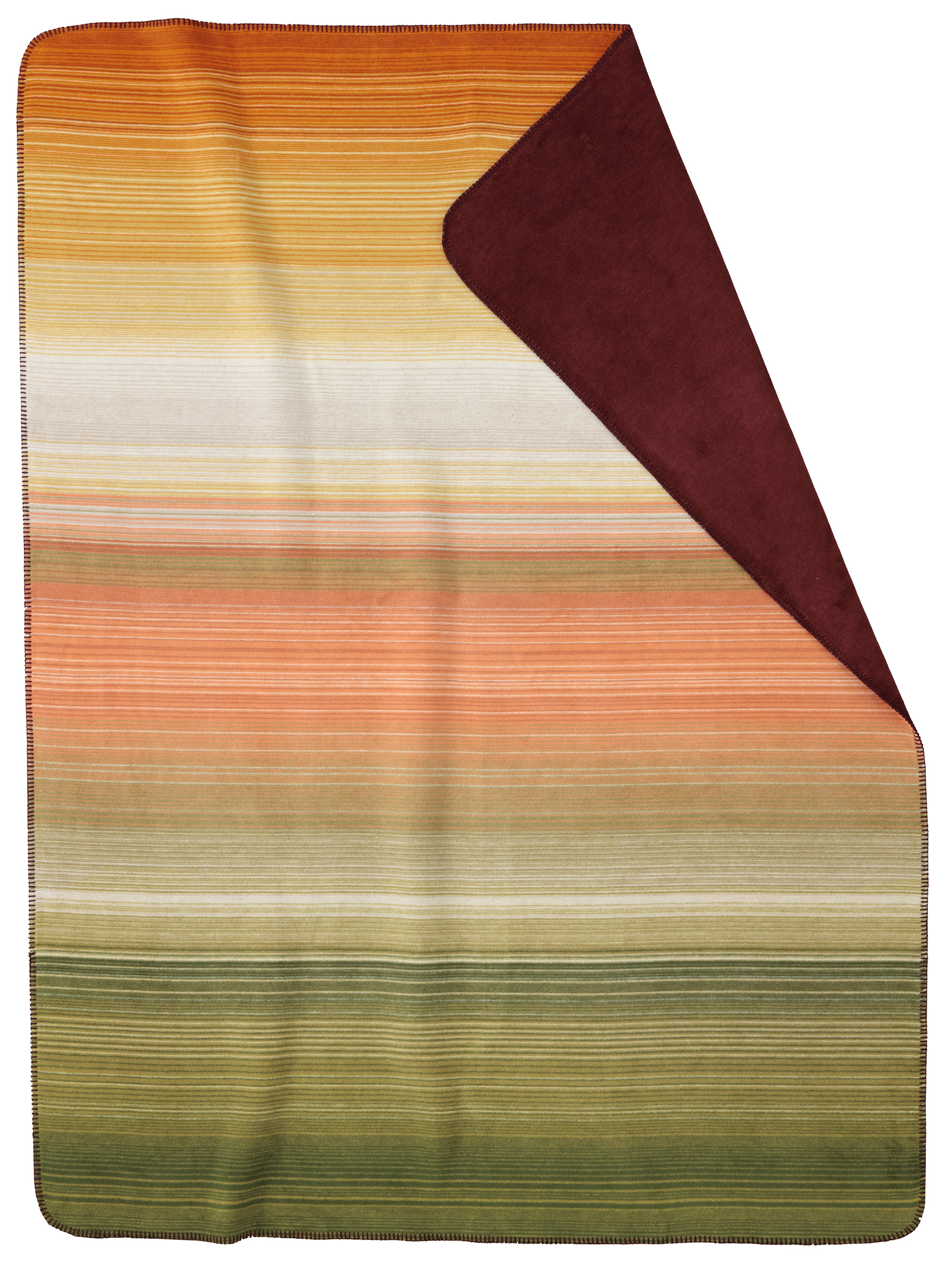 Kinderdecke Woodland Freisteller wellig mit umgelegter Ecke