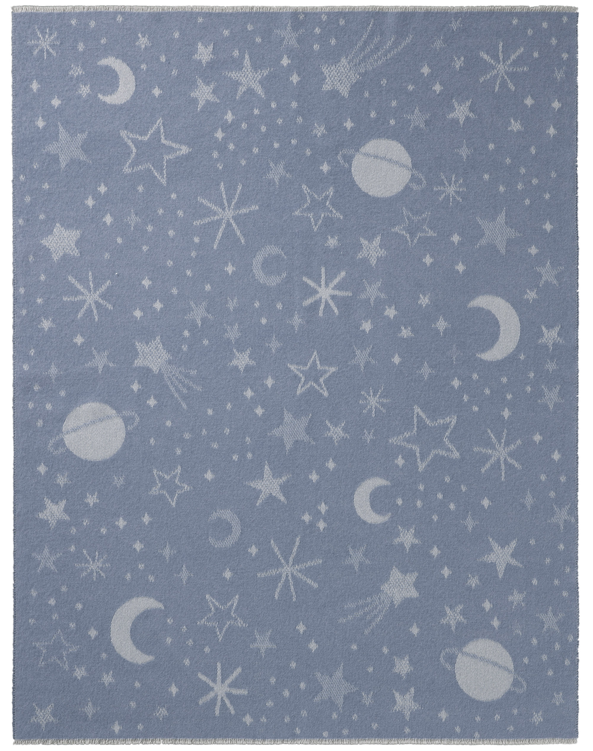 Babydecke "Universe" Babydecke Universe blue Freisteller glatt