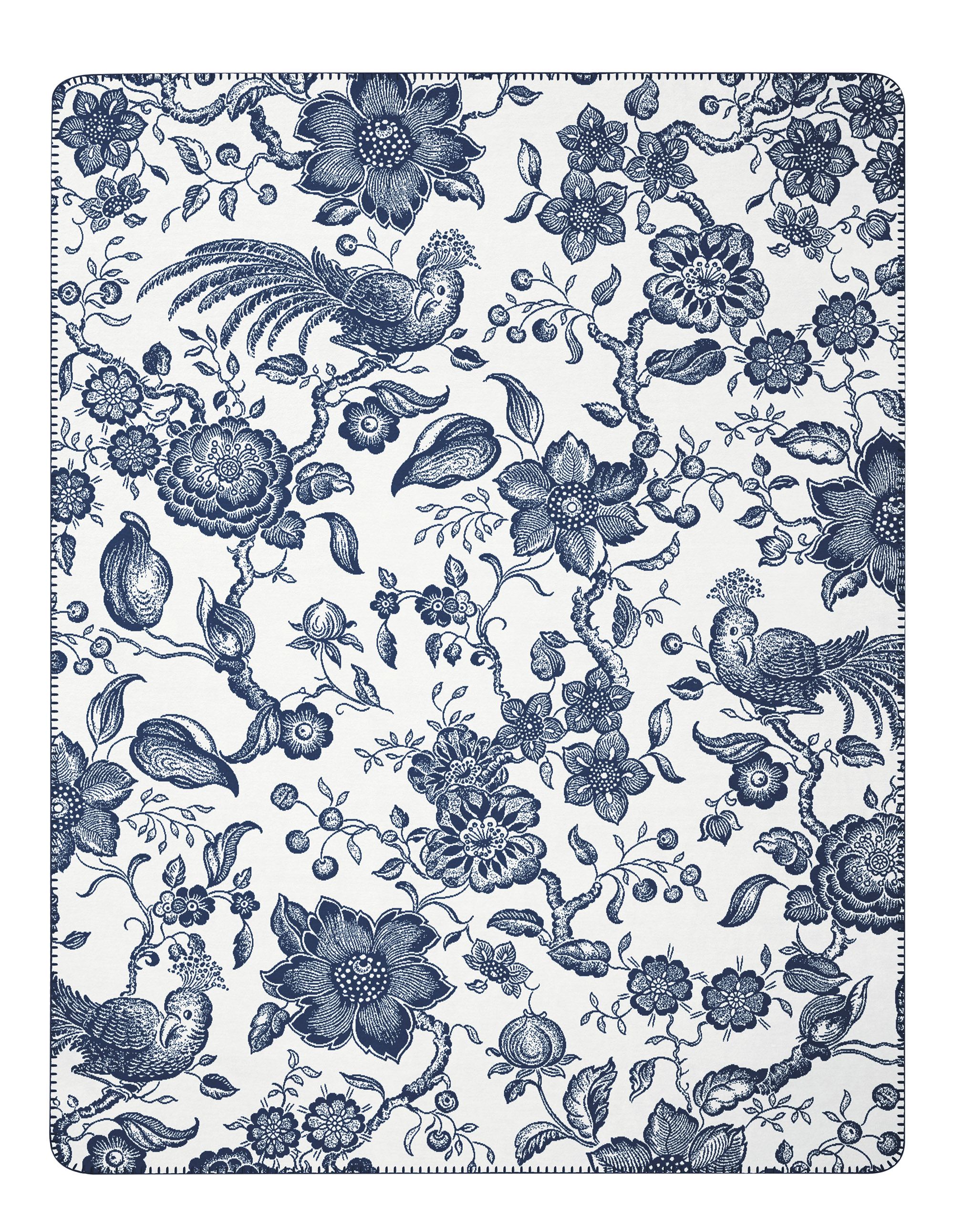 Villeroy & Boch Wohndecke "Paradiso" Wohndecke Villeroy & Boch Paradiso Navy Peony Freisteller
