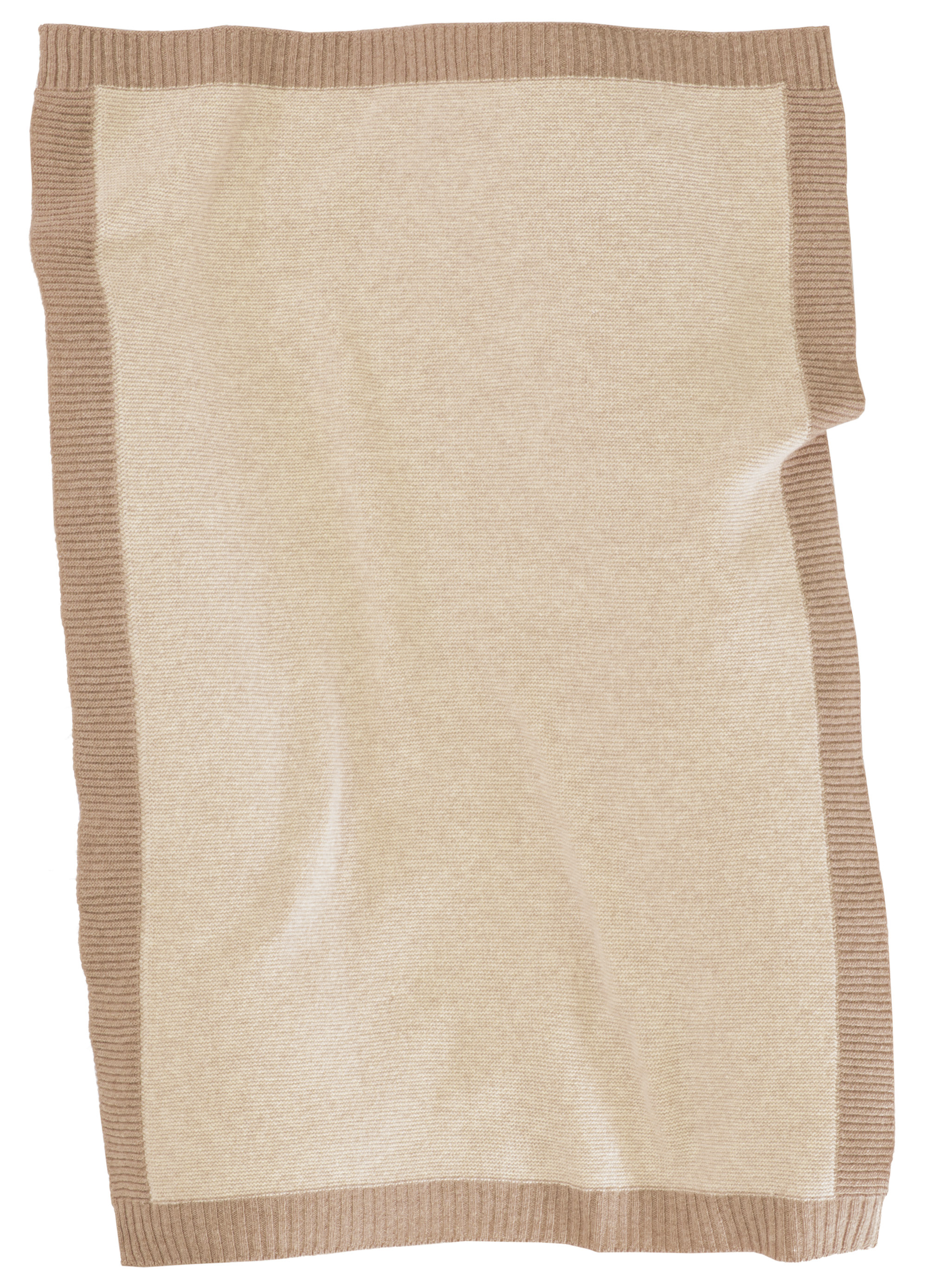 Babydecke Wool Knit nature Freisteller wellig