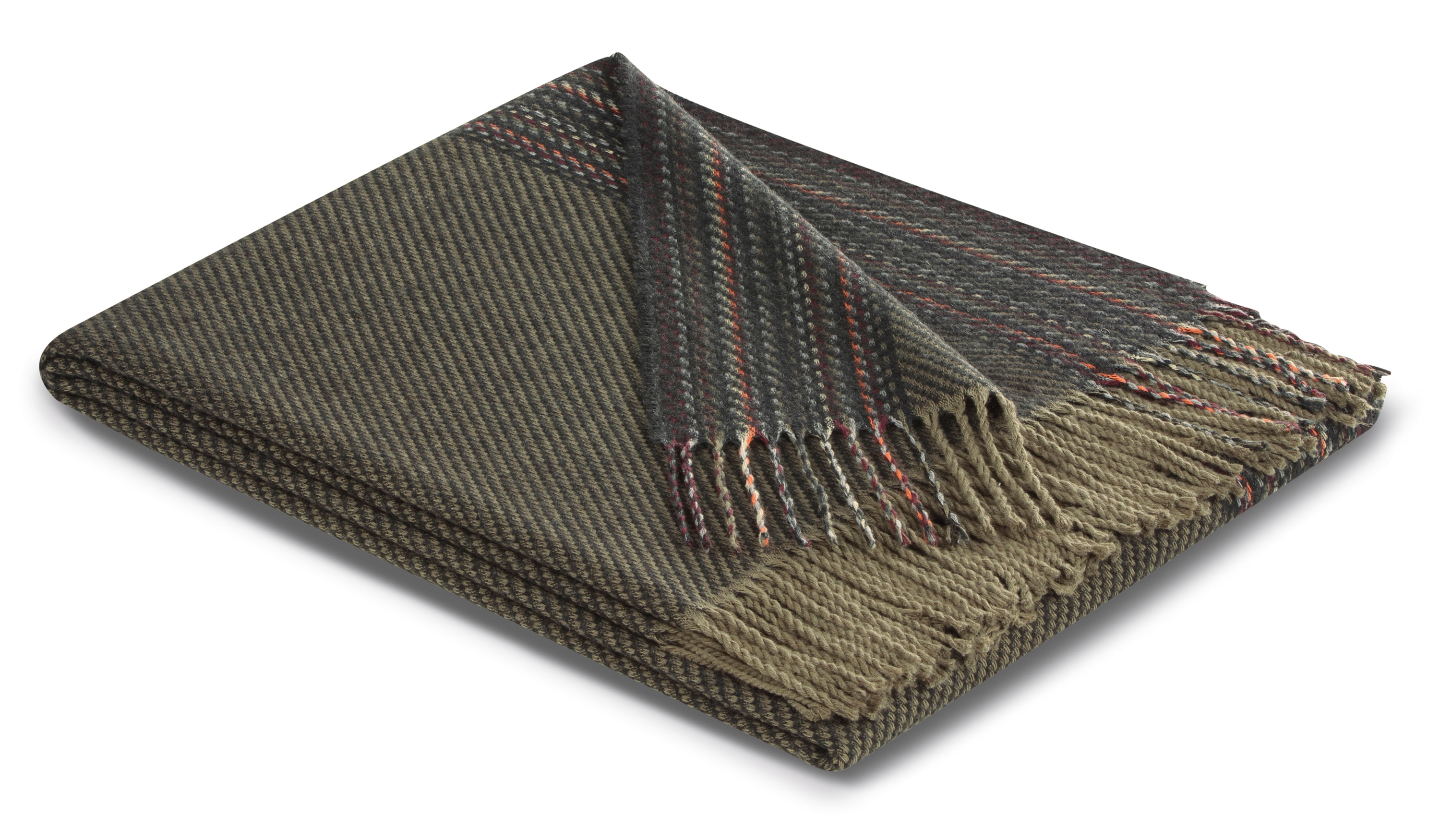 Fransenplaid "Essence" Fransenplaid Essence khaki Päckchenbild