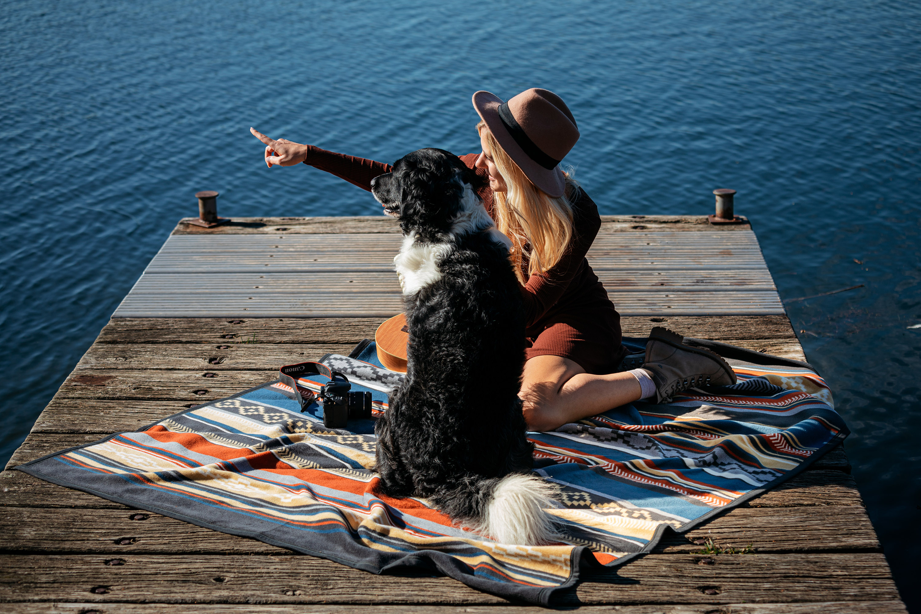 Emotionales Bild mit Kuscheldecke Adventure