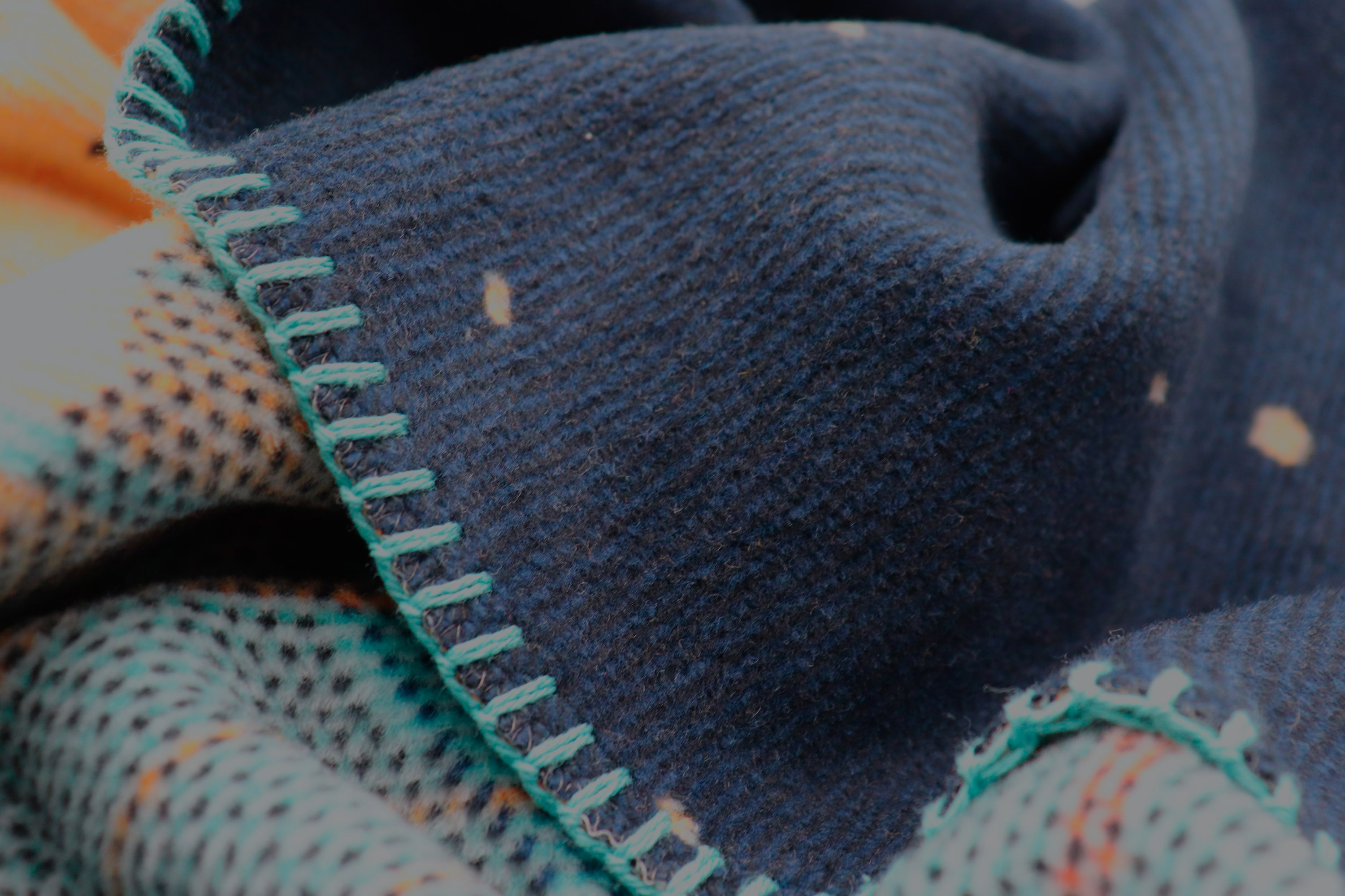 Wohndecke Astronaut Nahaufnahme Flor