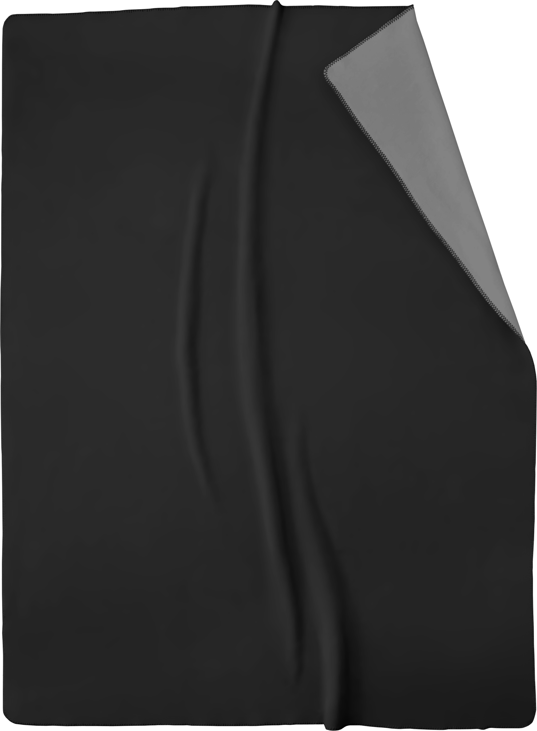 Wohn- und Kuscheldecke "Duo Cotton" Schlichte Wohndecke "Duo Cotton" aus Baumwollmischgewebe in 150x200 cm in Anthrazit-Graphit - Freisteller