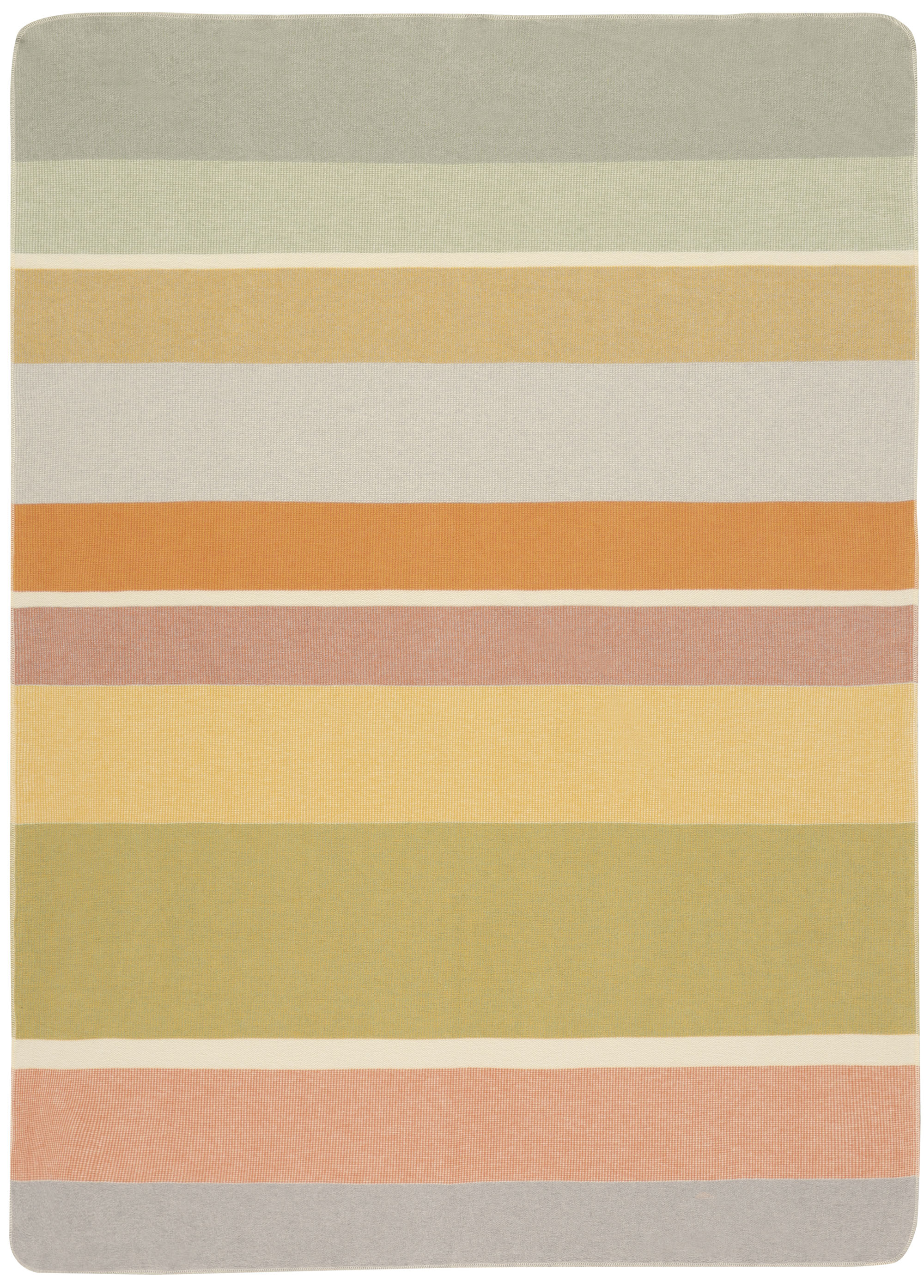 Baumwolldecke Stripe Oasis Freisteller Vorderseite