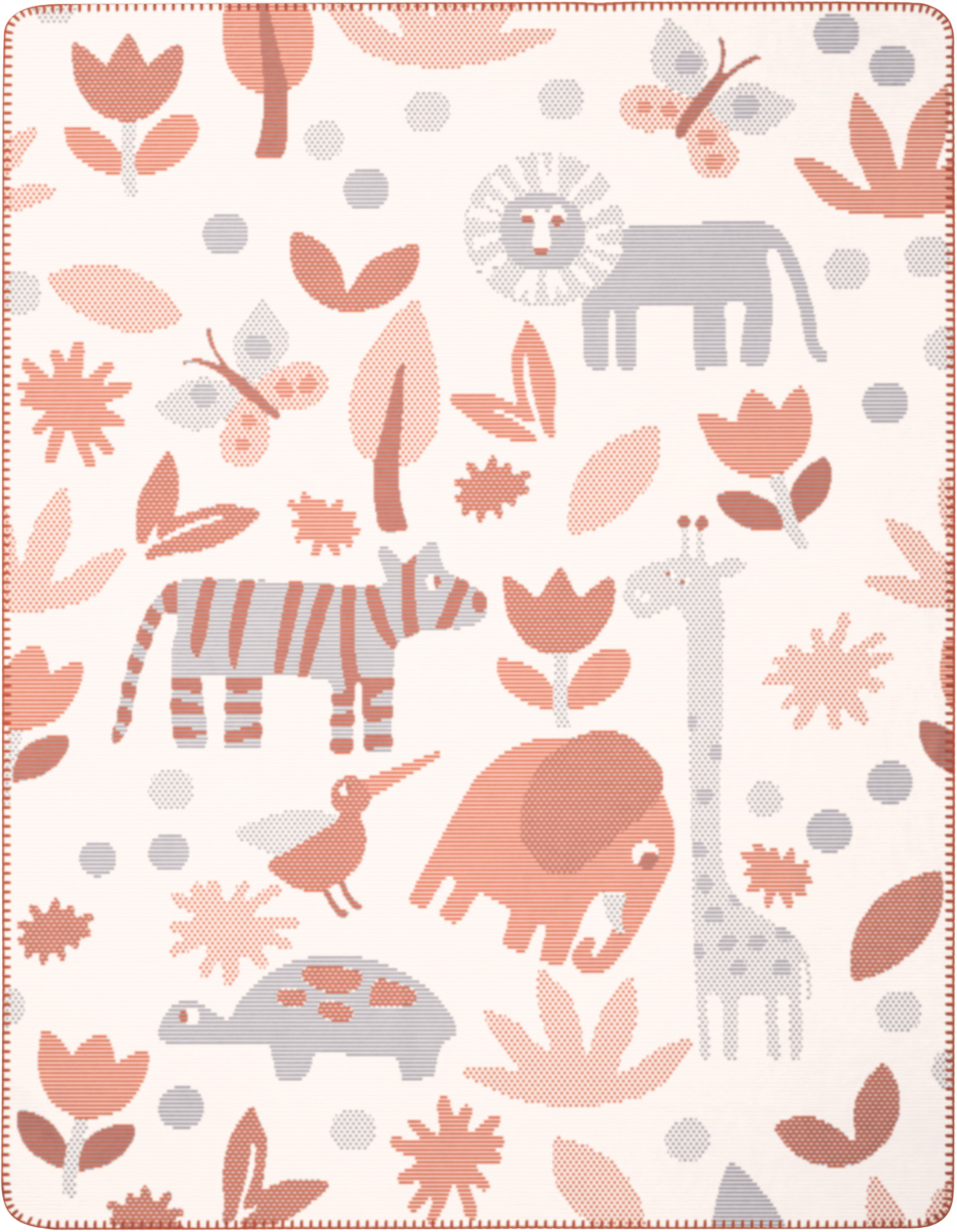 Babydecke "Zoo" Babydecke Zoo Einzelaufnahme