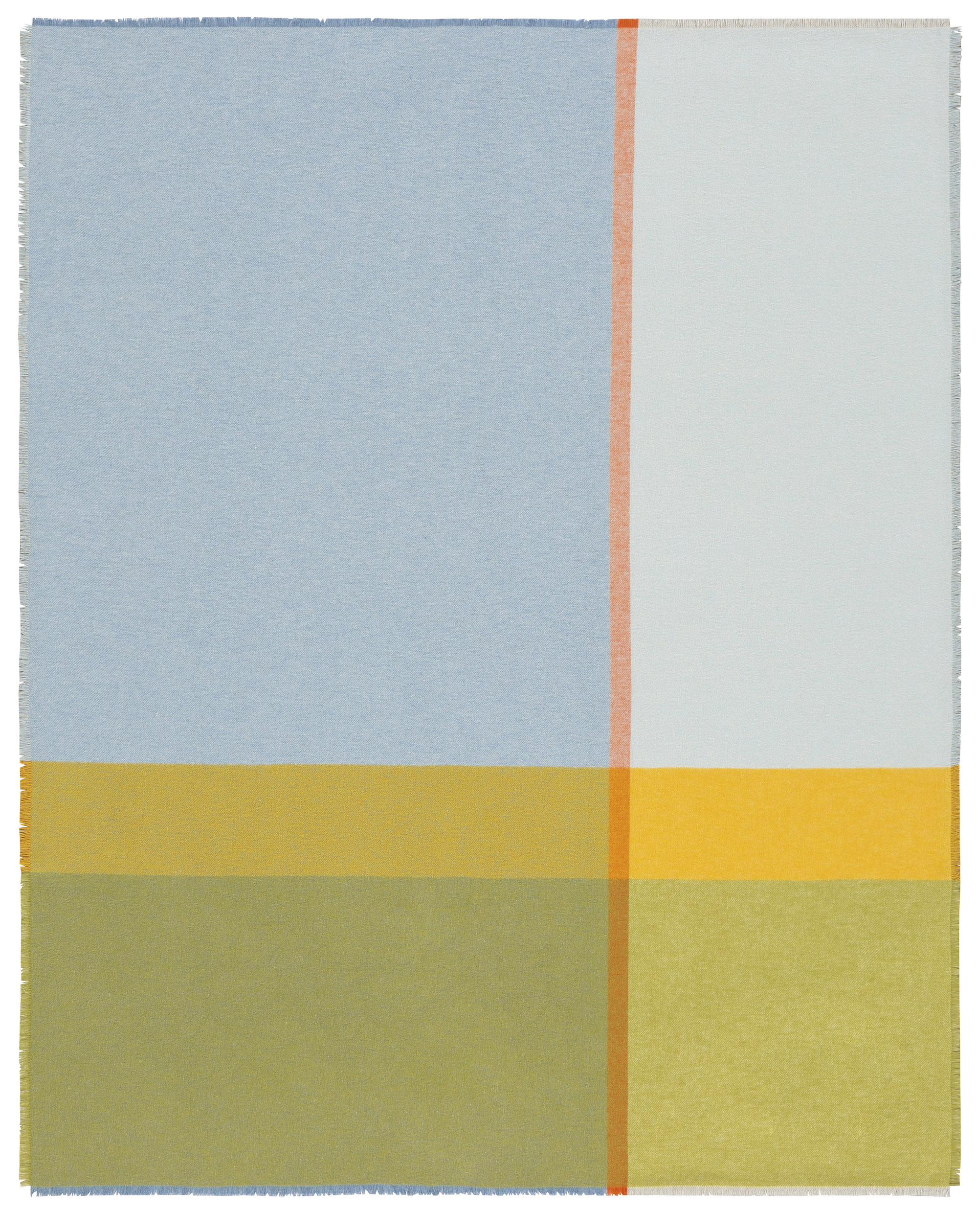 Fransenplaid Great Blue Freisteller