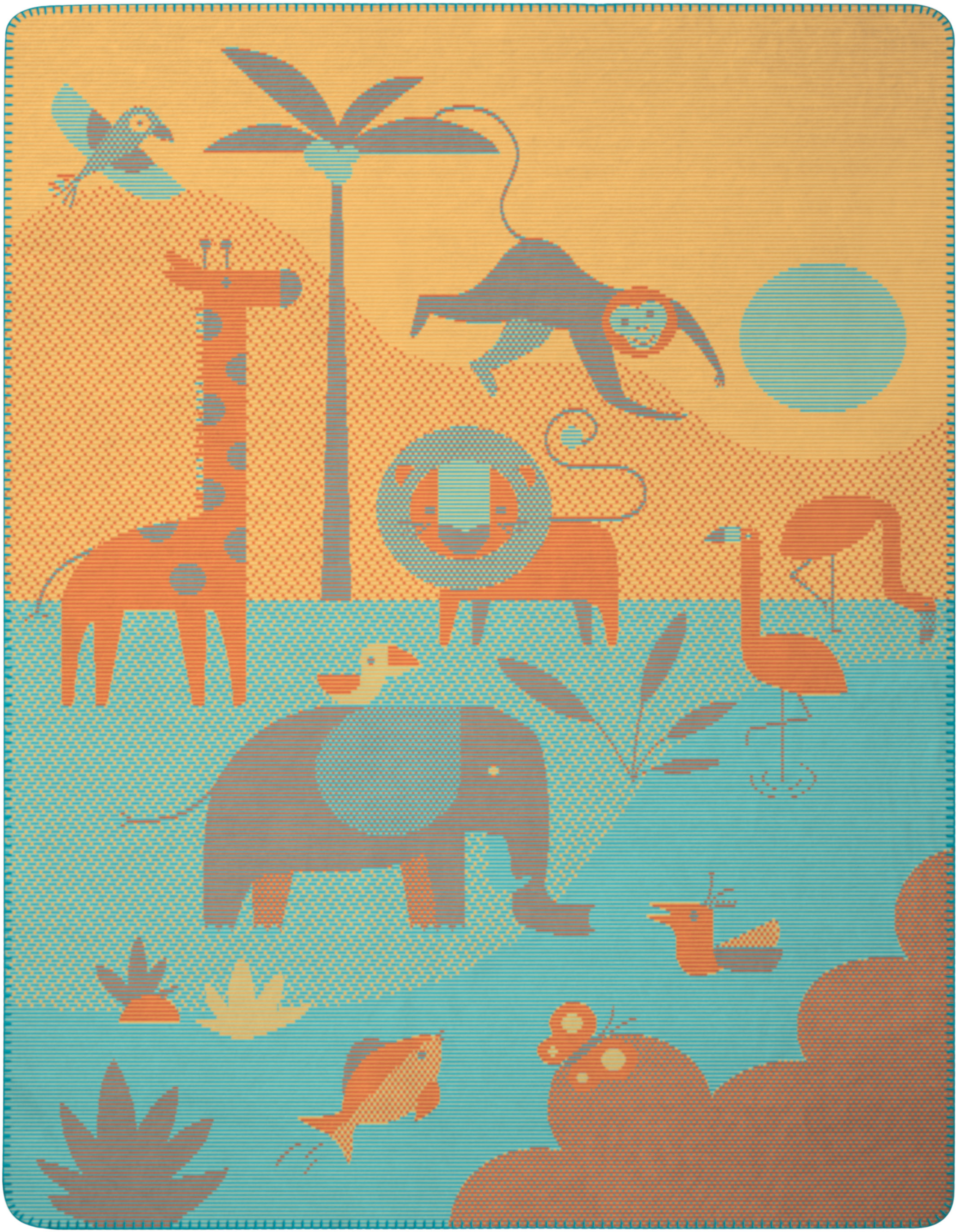 Babydecke "Expedition" Babydecke Expedition Einzelaufnahme